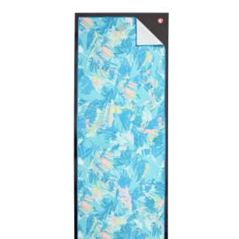 Velký ručník na jógu se silikonovými body Manduka Yogitoes® Tropics Blue Velký ručník na jógu se silikonovými body Manduka Yogitoes® Tropics Blue