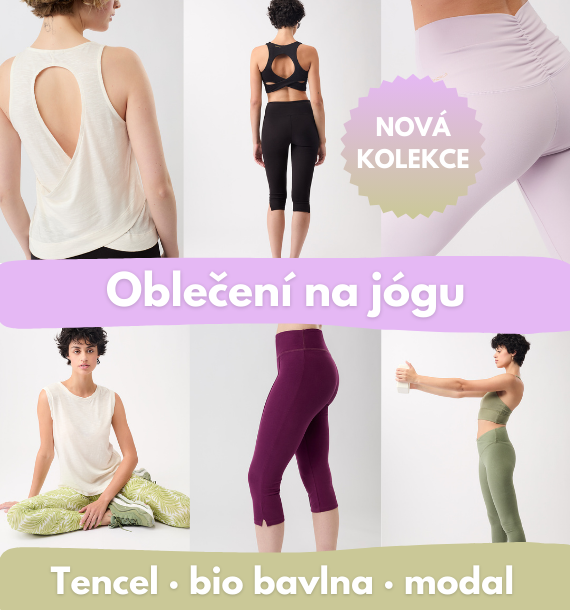 Nová kolekce oblečení na jógu pro JARO/LÉTO 2025