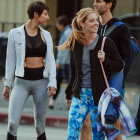 Dlouhé legíny Manduka Essential Legging Havana Print