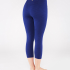 Tříčtvrteční legíny  Manduka Essential Capri Legging Blueberry