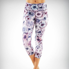 Tříčtvrteční legíny  Manduka Essential Capri Legging Hana Print
