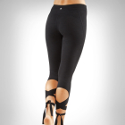 Tříčtvrteční legíny  Manduka Flux Legging Black
