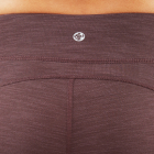 Tříčtvrteční legíny  Manduka Flux Legging Raisin