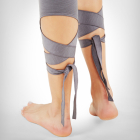 Tříčtvrteční legíny  Manduka Flux Legging Thunder