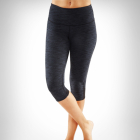 Tříčtvrteční legíny  Manduka Knee Hugger Sediment Melange