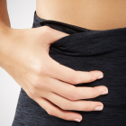 Tříčtvrteční legíny  Manduka Knee Hugger Sediment Melange