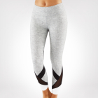 Dlouhé legíny Manduka Linea Cropped Legging Herringbone