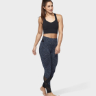 Dlouhé legíny Manduka Movement Mesh Legging Indigo Jacquard