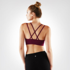 Sportovní podprsenka Manduka Cross Strap Bra Root