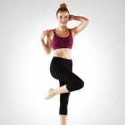 Sportovní podprsenka Manduka Cross Strap Bra Root