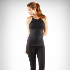 Tílko Manduka Mesh Halter Cami Black