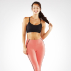 Sportovní podprsenka Manduka Damana Bra Black