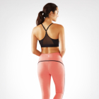 Sportovní podprsenka Manduka Damana Bra Black