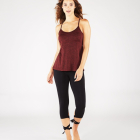 Tílko Manduka Pintuck Cami Ruby Heather