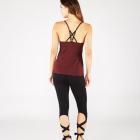 Tílko Manduka Pintuck Cami Ruby Heather