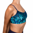 Sportovní podprsenka Manduka Precision Bra Abstract Viper