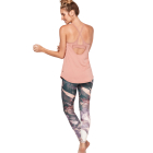 Tílko Manduka Breeze Support Cami Dusty Rose