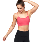 Sportovní podprsenka Manduka Solite Strappy Bra Grapefruit