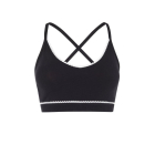 Sportovní podprsenka Mandala Bra with Ribbon Black