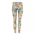 Dlouhé legíny Mandala Fancy Legging Peacock Print