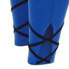 Dlouhé legíny Mandala Contrast Tape Legging Performance Blue