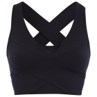 Sportovní podprsenka Mandala Criss Cross Bra Black