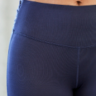 Dlouhé legíny Manduka Cross Back Crop Legging Dusk Blue