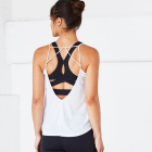 Tílko Manduka Breeze Strappy Tank White