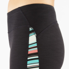 Tříčtvrteční legíny  Manduka Mesh Capri Black