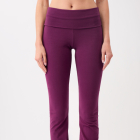 Kalhoty Mandala Roll Down Pants Black Plum