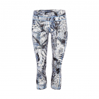 Tříčtvrteční legíny  Mandala Athletic Capri Winter Ice Print