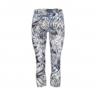 Tříčtvrteční legíny  Mandala Athletic Capri Winter Ice Print