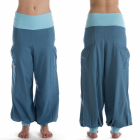 Kalhoty Saprema Saraswati pant Tyrkys