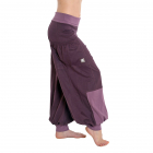 Kalhoty Saprema Saraswati pant Švestková