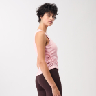 Top Mandala Cropped Ruffled Top English Rose