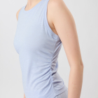 Top Mandala Cropped Ruffled Top Etheral Glow