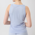 Top Mandala Cropped Ruffled Top Etheral Glow