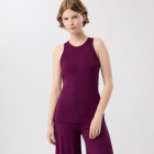 Tílko Mandala Always Fit Top Black Plum