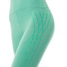 Dlouhé legíny Mandala High Waist Legging with Flock Print Jade