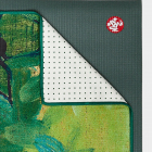 Velký ručník na jógu se silikononovými body Manduka yogitoes® Wild Roses (Vincent van Gogh limitovaná kolekce)