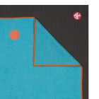 Velký ručník na jógu se silikononovými body Manduka yogitoes® Chakra Turquoise