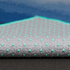 Velký ručník na jógu se silikononovými body Manduka yogitoes® Waterfall Midnight