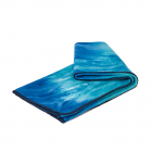 Malý jógový ručník Manduka eQua® Hand Towel Hand Dye Pacific Blue