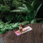 Cestovní designová jogamatka Yoga Design Lab Travel Mat 1,5 mm Tribeca Sand