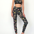 Dlouhé legíny Mandala Printed Tencel Legging Mille Fleurs